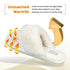 Faux Fur Mule Slipper - White
